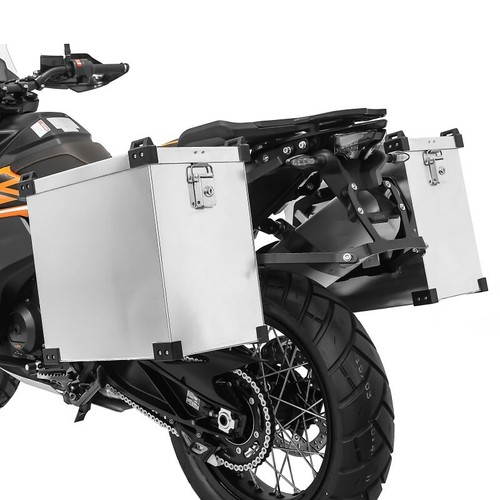 Aluminium pannier set - , nb