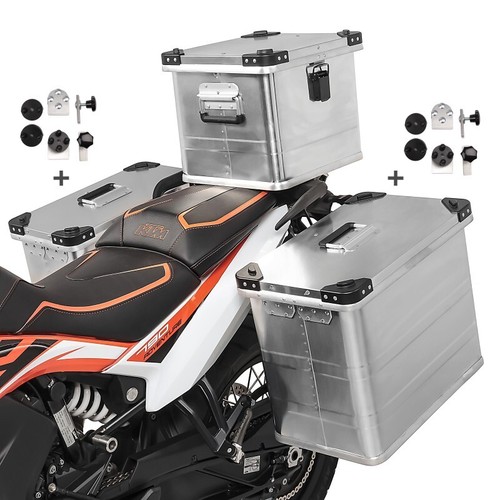 Alu panniers 34l topcase - panniers,
