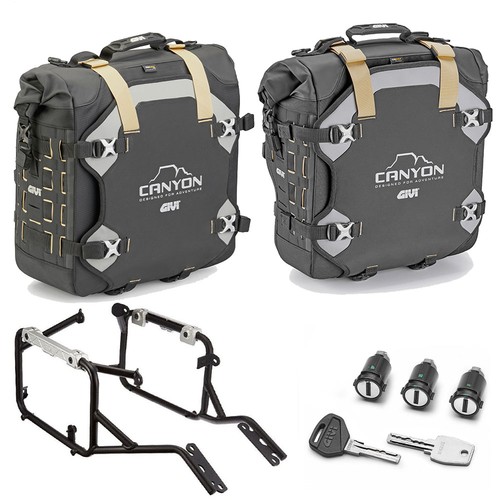 Givi side panniers - 30l, +