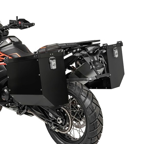 Aluminium panniers set for - set,