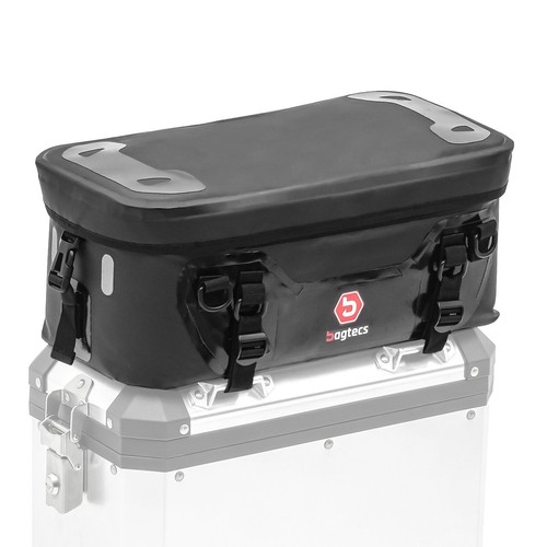 Aluminium pannier lid bag for - aluminium,